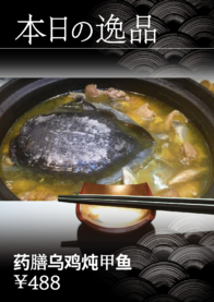 药膳乌鸡炖甲鱼