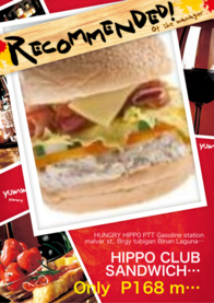 HIPPO CLUB SANDWICH