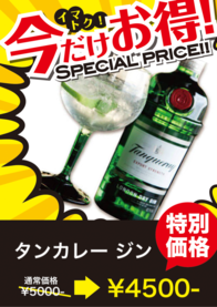 タンカレー ジン