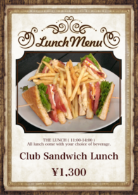 Club Sandwich Lunch