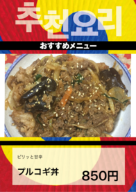 プルコギ丼