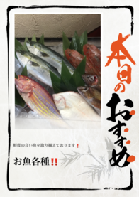 お魚各種‼️