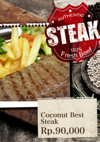 Coconut Best Steak